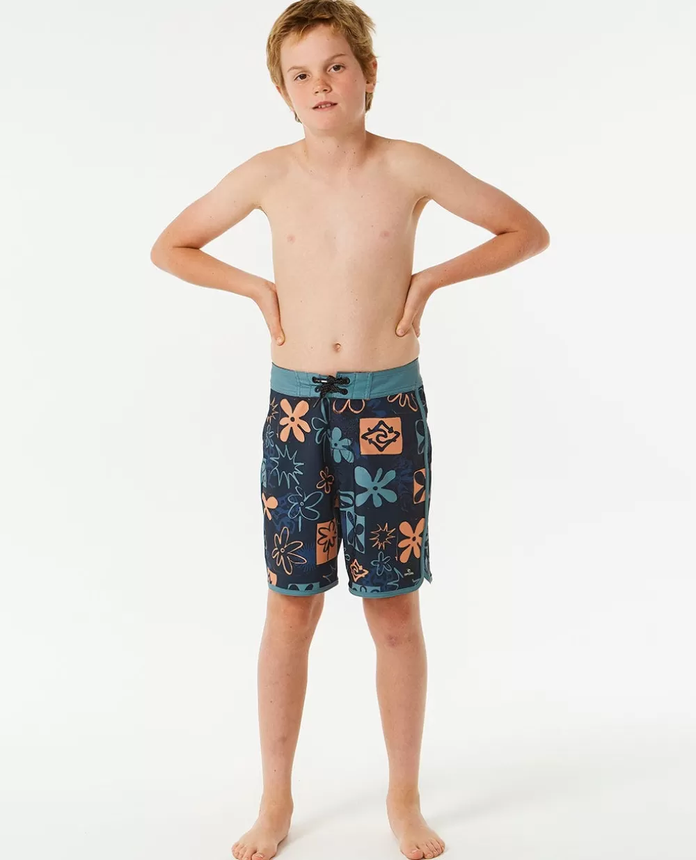 Rip Curl VESTUARIOPARA RAPAZ | Calções de banho>Calções De Banho Mirage Owen Salt Water Culture Boardshort Rapaz Dark Navy