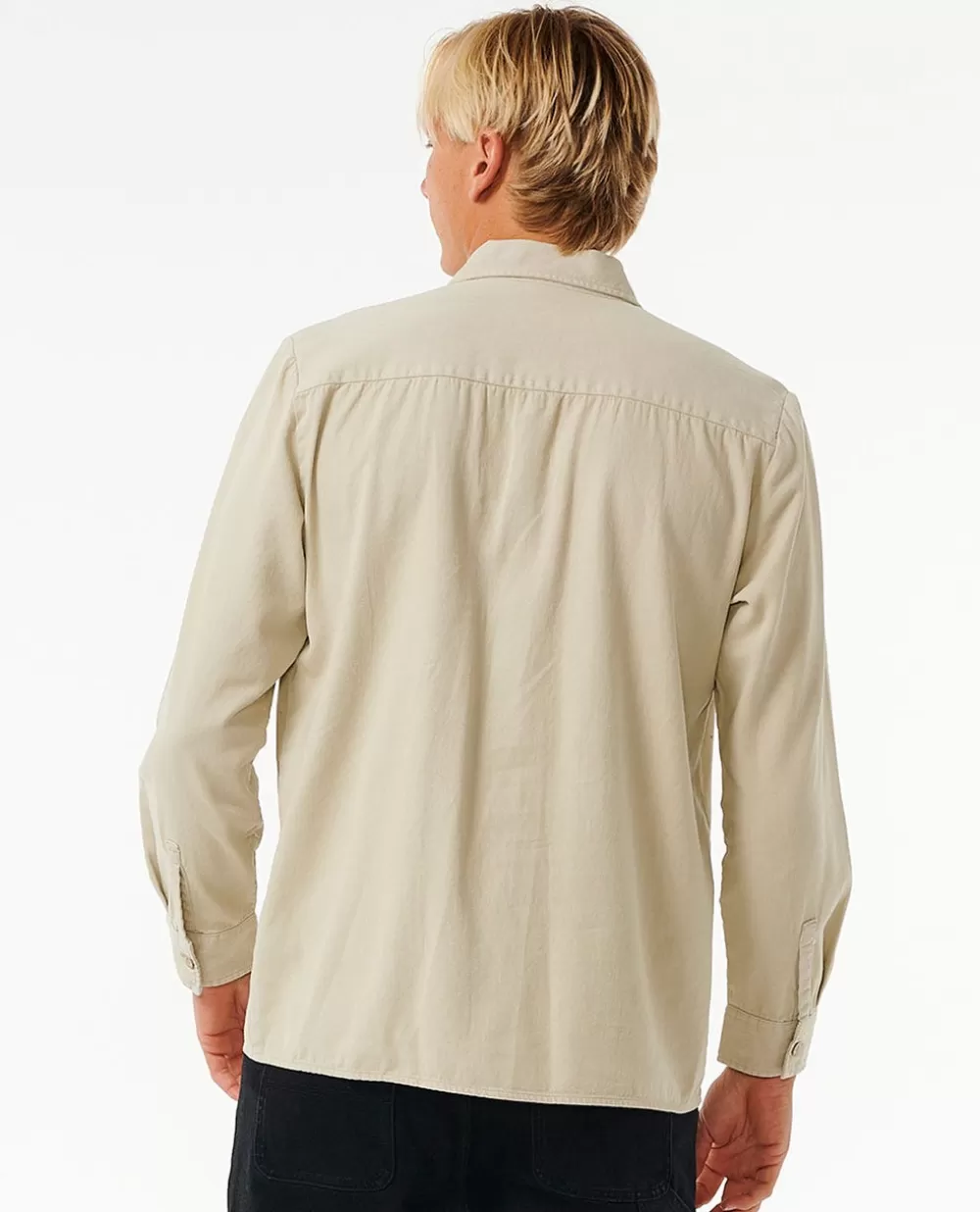 Rip Curl Vestuário | Camisas e polos>Camisa De Manga Comprida Da Quality Surf Products Vintage White