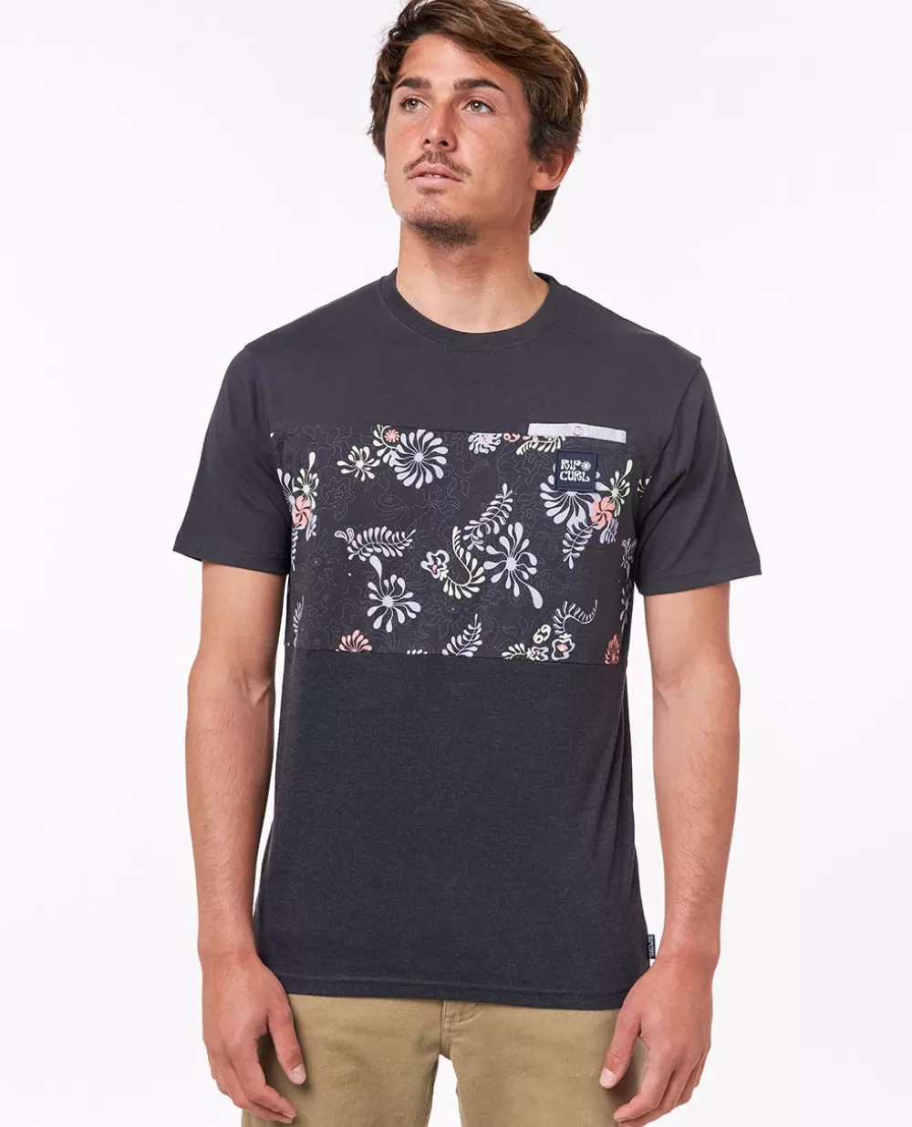 Rip Curl T-shirts e manga cava>Camisola De Licra Day Break De Manga Curta Para Rapariga Washed Black