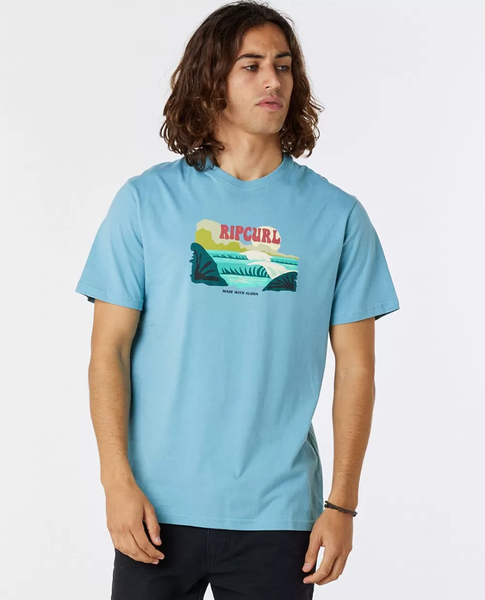 Rip Curl T-shirts e manga cava | Vestuário>Camisola De Licra Day Break De Manga Curta Para Rapariga