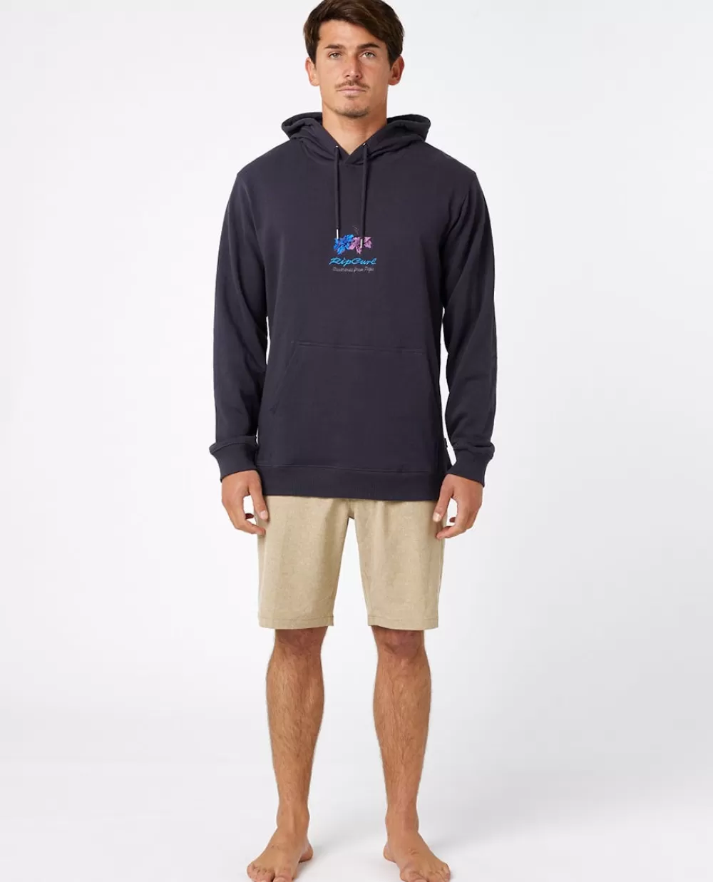 Rip Curl Camisolas com capuz e pulôvers>Camisola De Licra Day Break De Manga Curta Para Rapariga Washed Black
