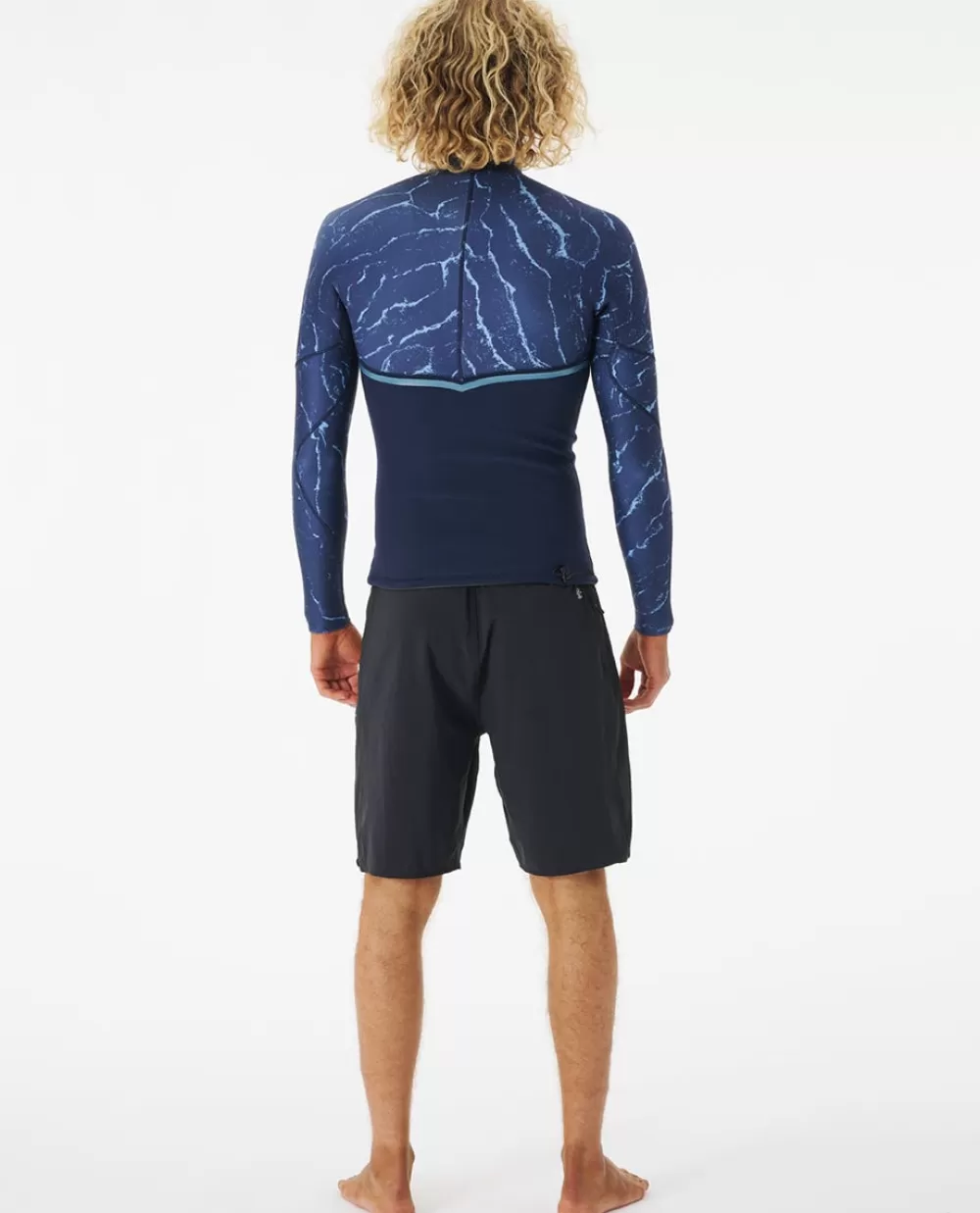 Rip Curl ROUPA DE MERGULHO | Casacos e camisolas>Camisola De Licra Day Break De Manga Curta Para Rapariga Dark Navy