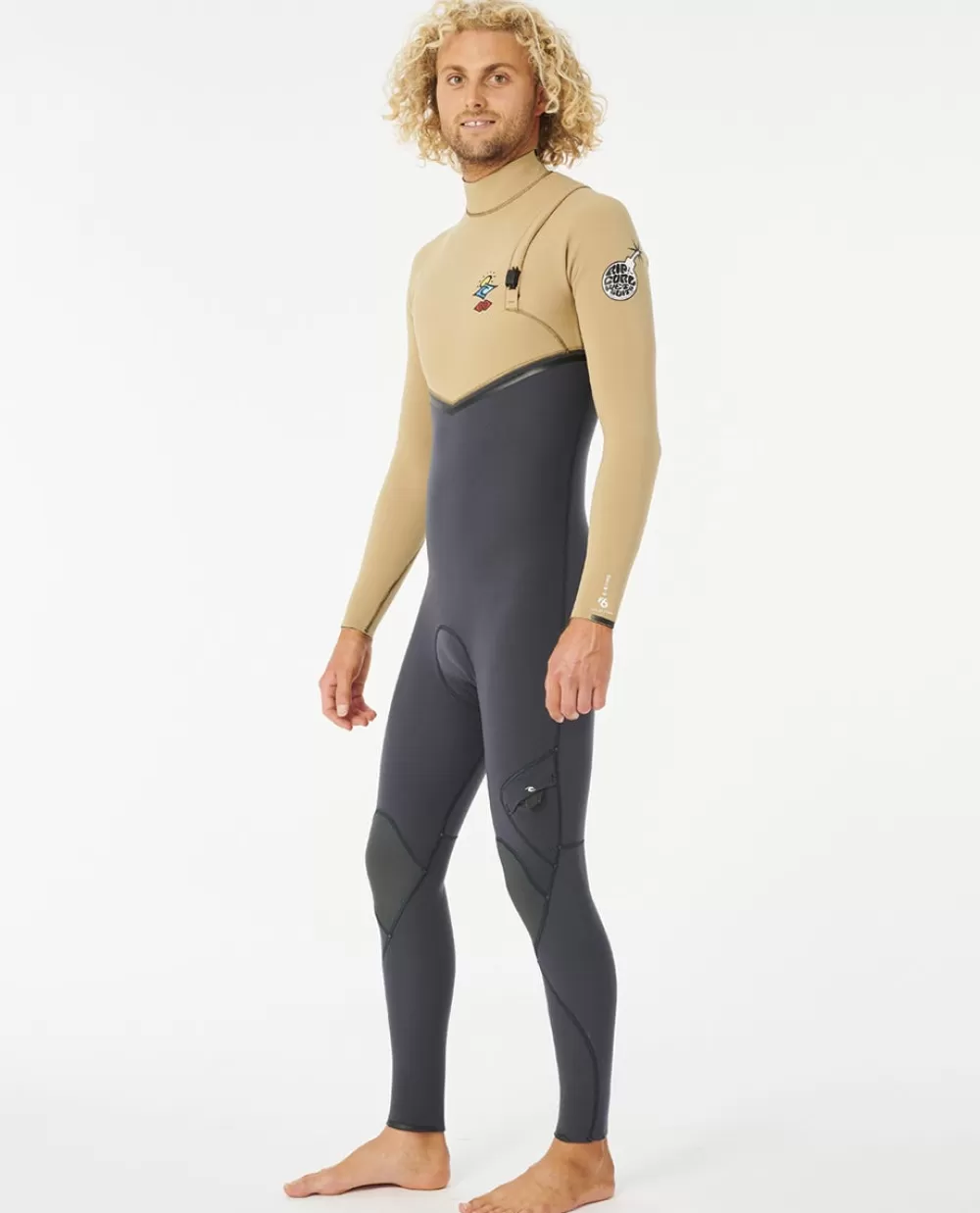 Rip Curl ROUPA DE MERGULHO | Fatos completos>Camisola De Licra Day Break De Manga Curta Para Rapariga Dark Khaki