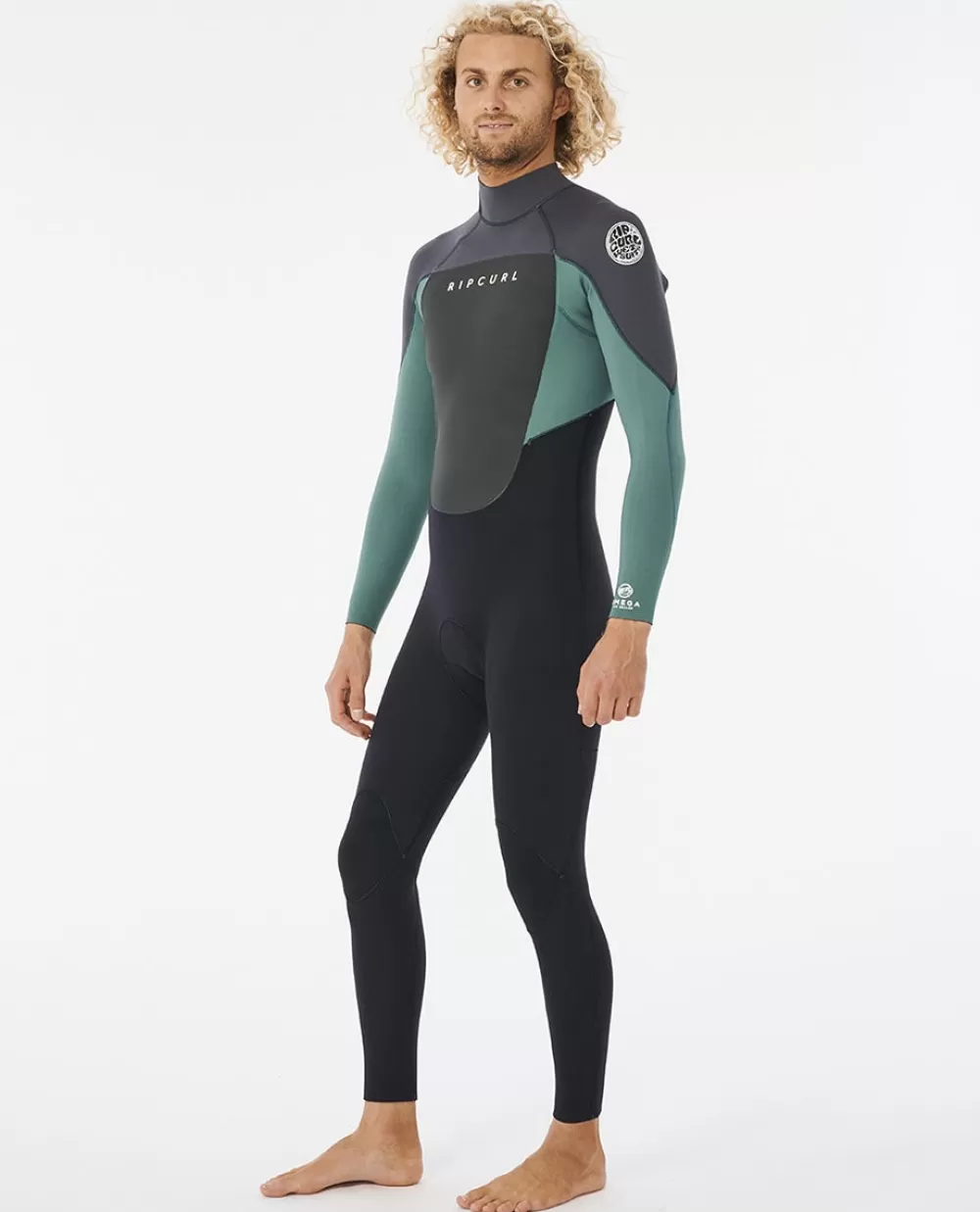 Rip Curl ROUPA DE MERGULHO | Fatos completos>Camisola De Licra Day Break De Manga Curta Para Rapariga Muted Green
