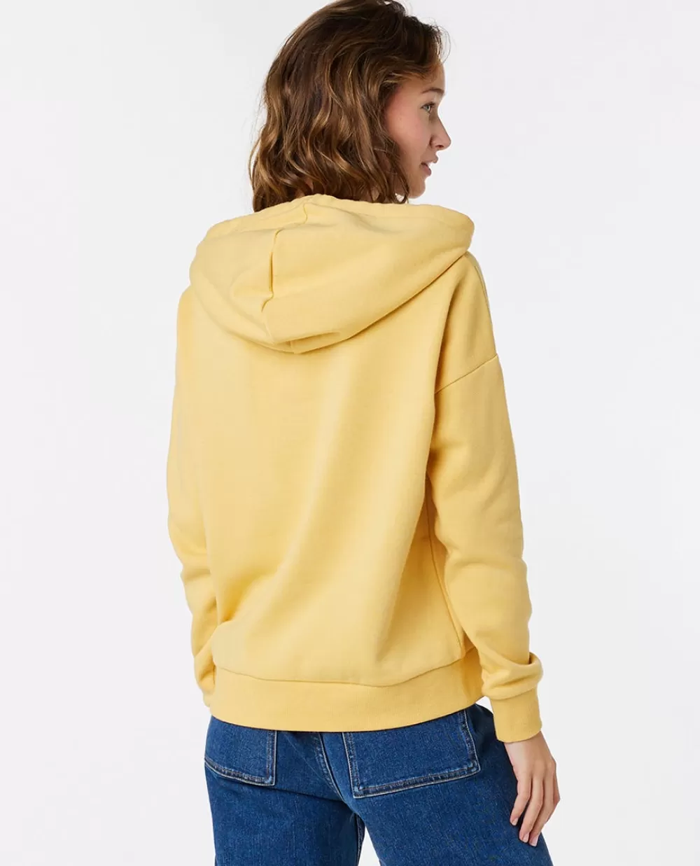 Rip Curl La Isla>Camisola De Licra Day Break De Manga Curta Para Rapariga Washed Yellow