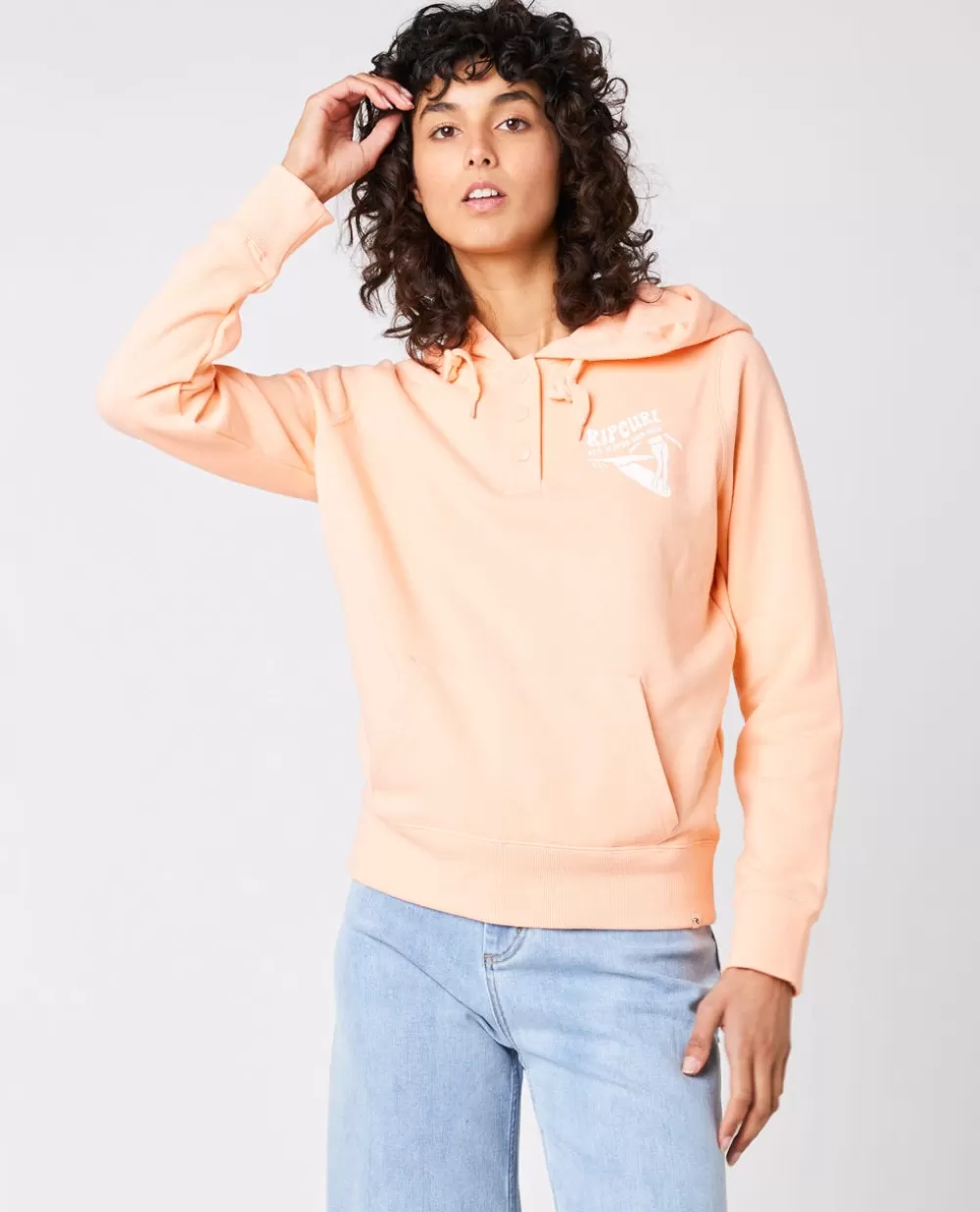 Rip Curl VESTUÁRIO | Camisolas com capuz e pulôveres>Camisola De Licra Day Break De Manga Curta Para Rapariga