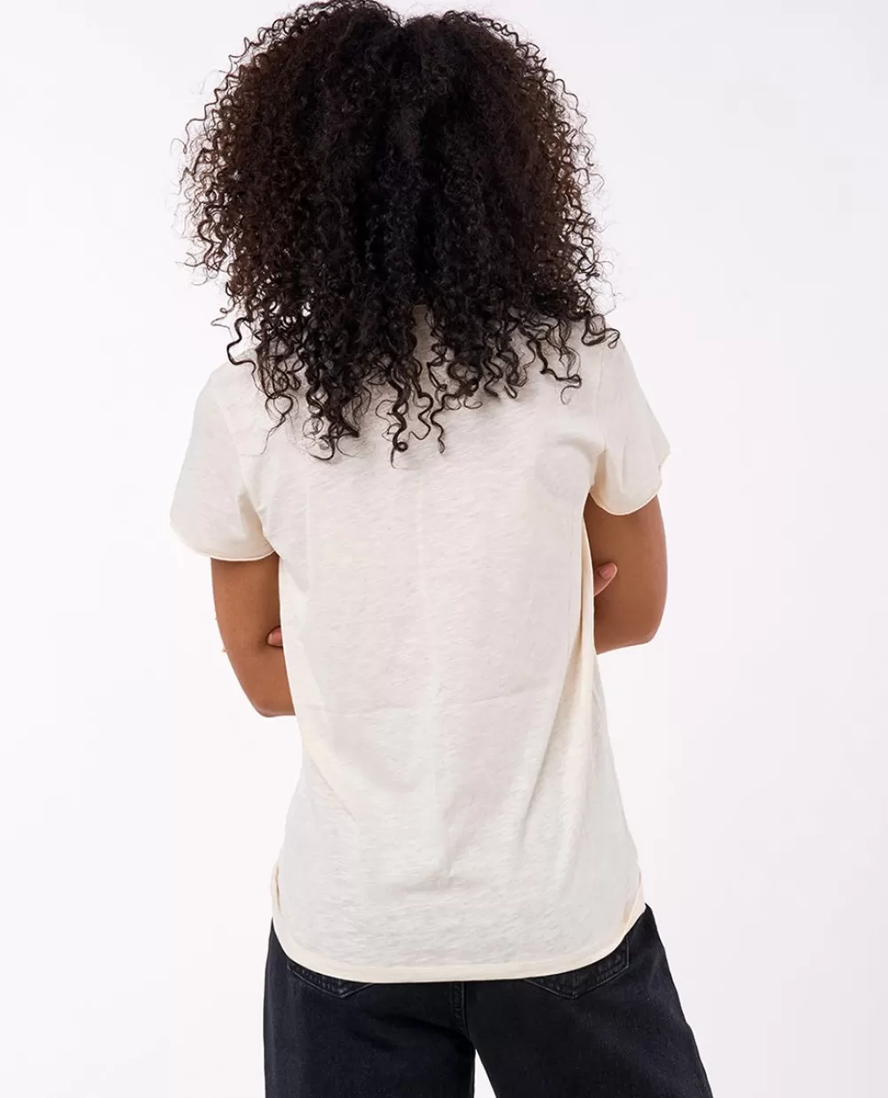 Rip Curl VESTUÁRIO | T-shirts e manga cava>Camisola De Licra Day Break De Manga Curta Para Rapariga Off White