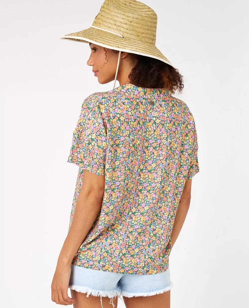 Rip Curl VESTUÁRIO | Camisas e tops>Camisola De Licra Day Break De Manga Curta Para Rapariga Multico