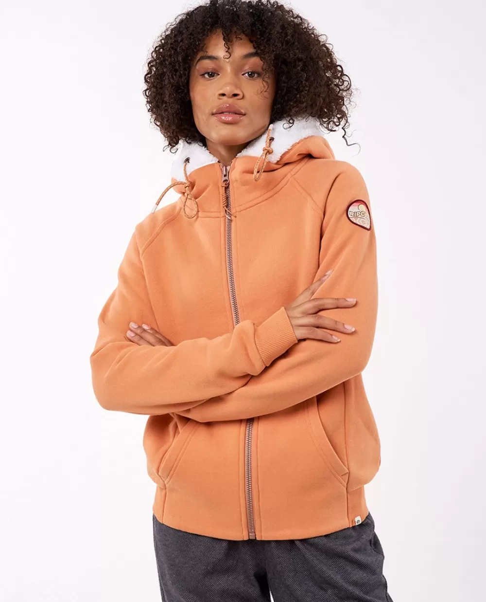 Rip Curl VESTUÁRIO | Camisolas com capuz e pulôveres>Camisola De Licra Day Break De Manga Curta Para Rapariga