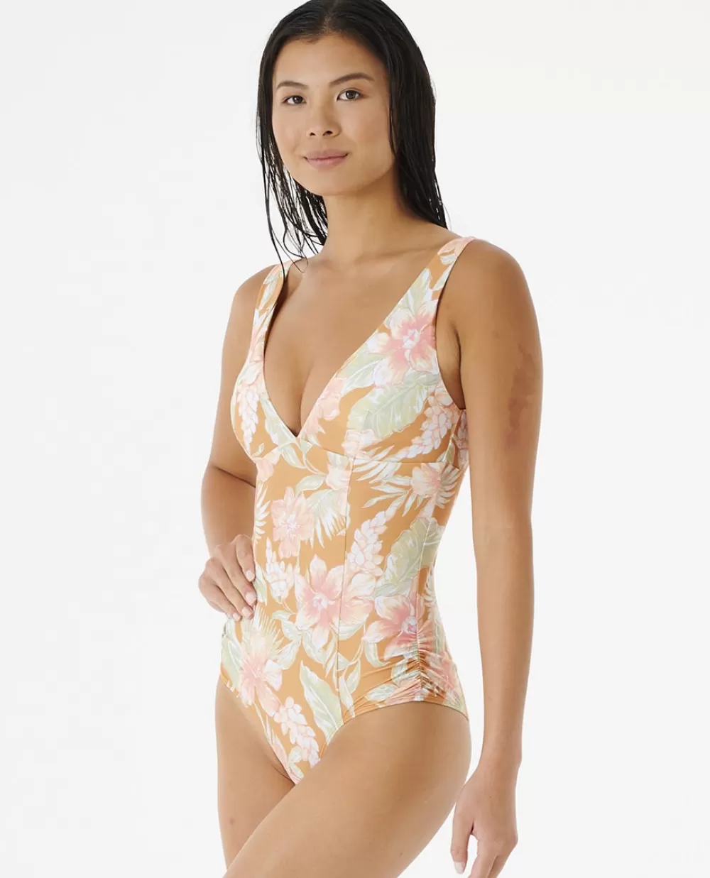 Rip Curl FATOS DEBANHO | Uma peça e conjuntos>Camisola De Licra Day Break De Manga Curta Para Rapariga