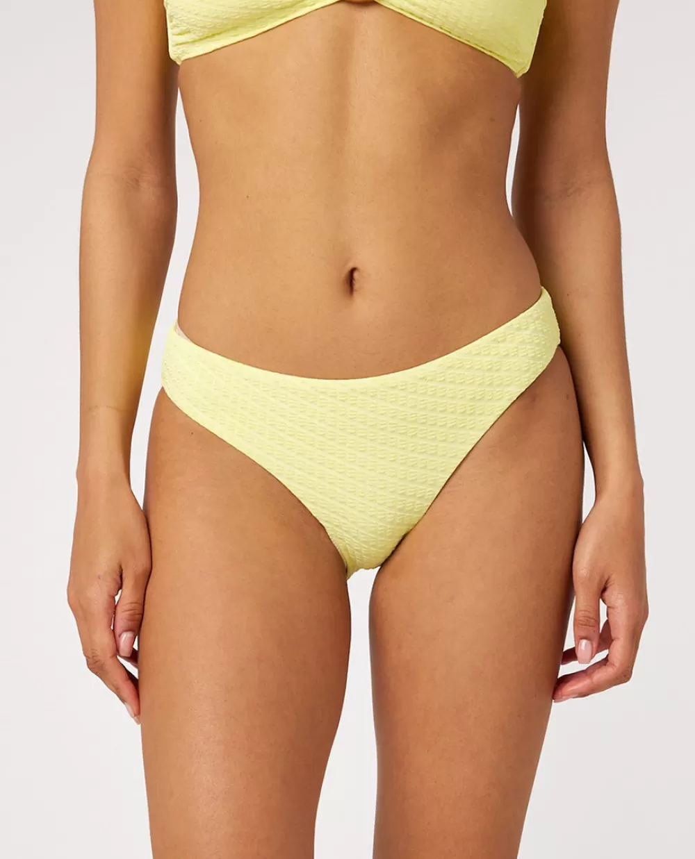 Rip Curl FATOS DEBANHO | Partes de baixo de biquínis>Camisola De Licra Day Break De Manga Curta Para Rapariga Light Yellow