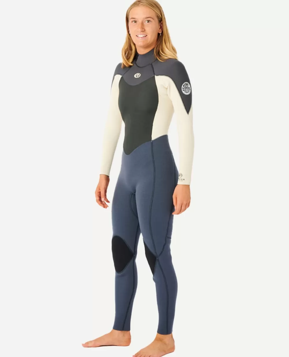 Rip Curl ROUPA DEMERGULHO | Fatos completos>Camisola De Licra Day Break De Manga Curta Para Rapariga Charcoal Grey