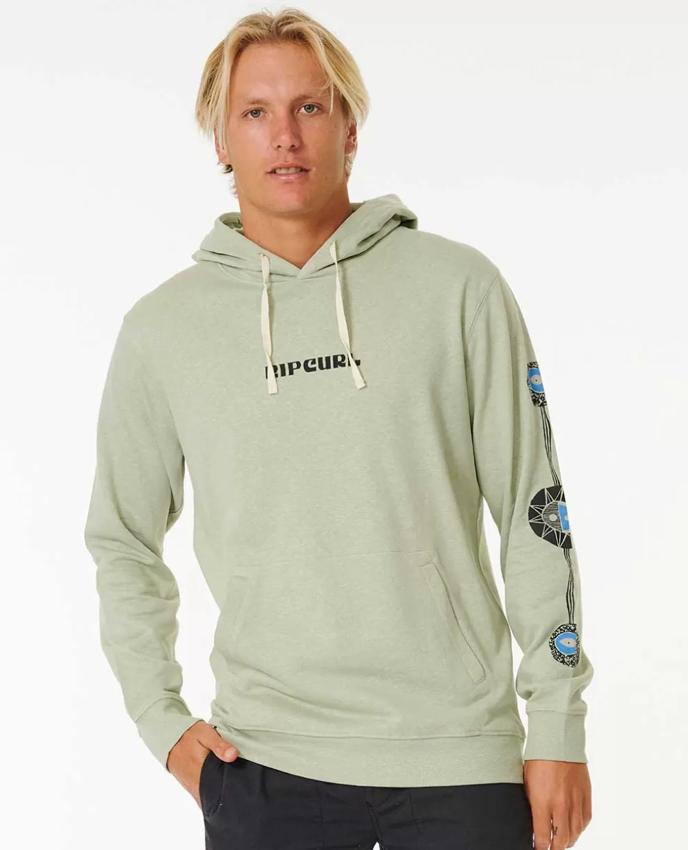 Rip Curl Vestuário | Camisolas com capuz e pulôvers>Camisola Em Velo Com Capuz Salt Water Culture Sun Beams Sage