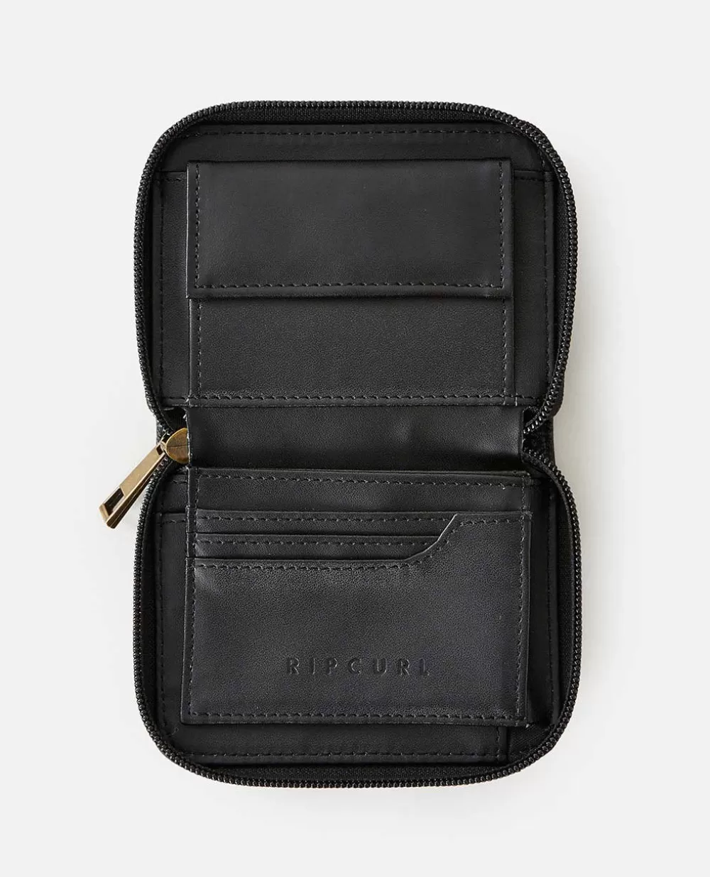 Rip Curl EQUIPAMENTO | Malas e carteiras>Carteira Pequena Com Fecho De Correr Wanderer Black