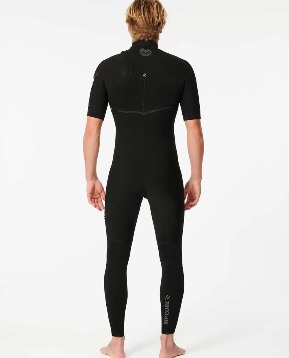 Rip Curl ROUPA DE MERGULHO | Fatos completos>E Bomb Zip Free 2/2 Short Sleeve Springsuit (fato De Treino De Manga Curta) Black