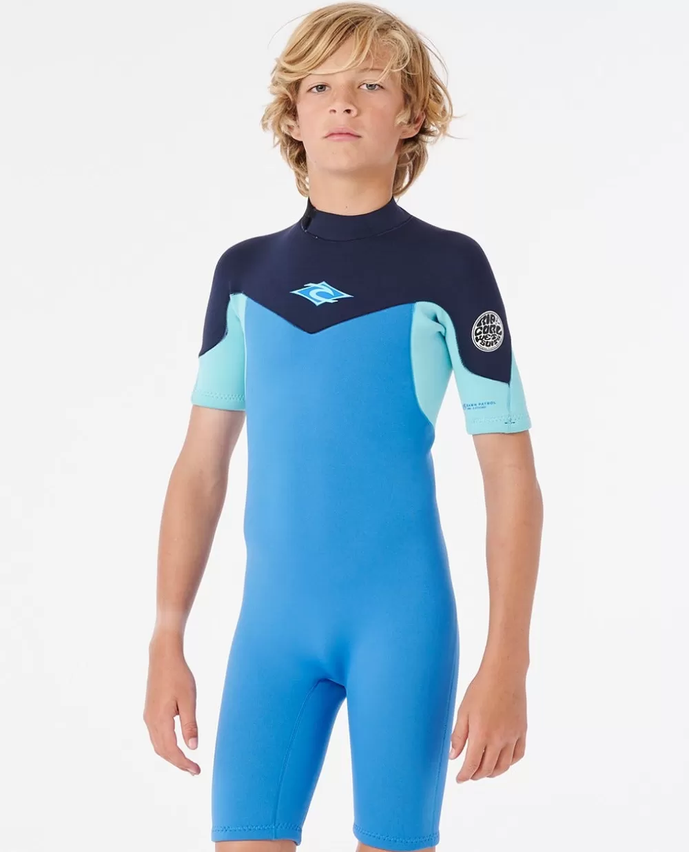 Rip Curl FATOS DEMERGULHOPARA RAPAZ | Fatos de primavera>Fato De Mergulho Com Fecho De Correr Atrás E Manga Curta 2/2 Para Rapaz Dawn Patrol