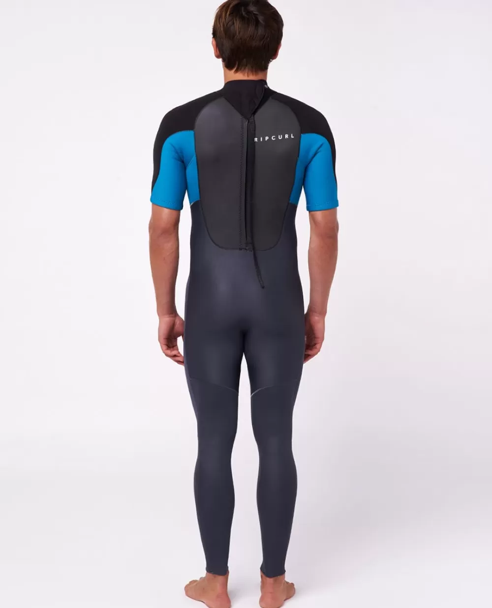 Rip Curl ROUPA DE MERGULHO | Fatos completos>Fato De Mergulho Com Fecho De Correr Atrás E Manga Curta E-stich 2/2 Omega Blue