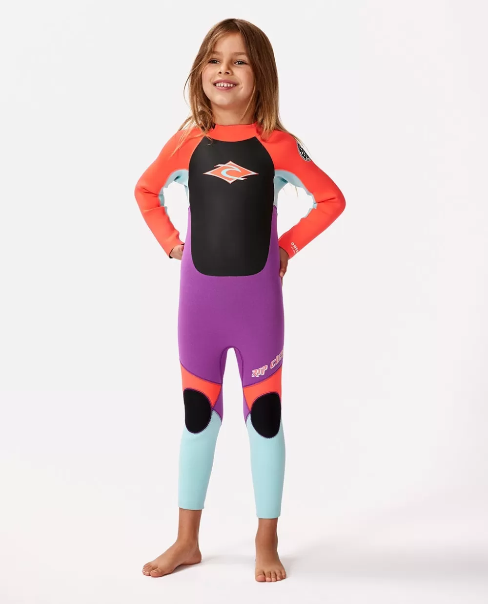 Rip Curl FATOS DEMERGULHOPARA RAPAZ | Fatos de primavera>Fato De Mergulho Com Fecho De Correr Traseiro Groms Omega 3/2