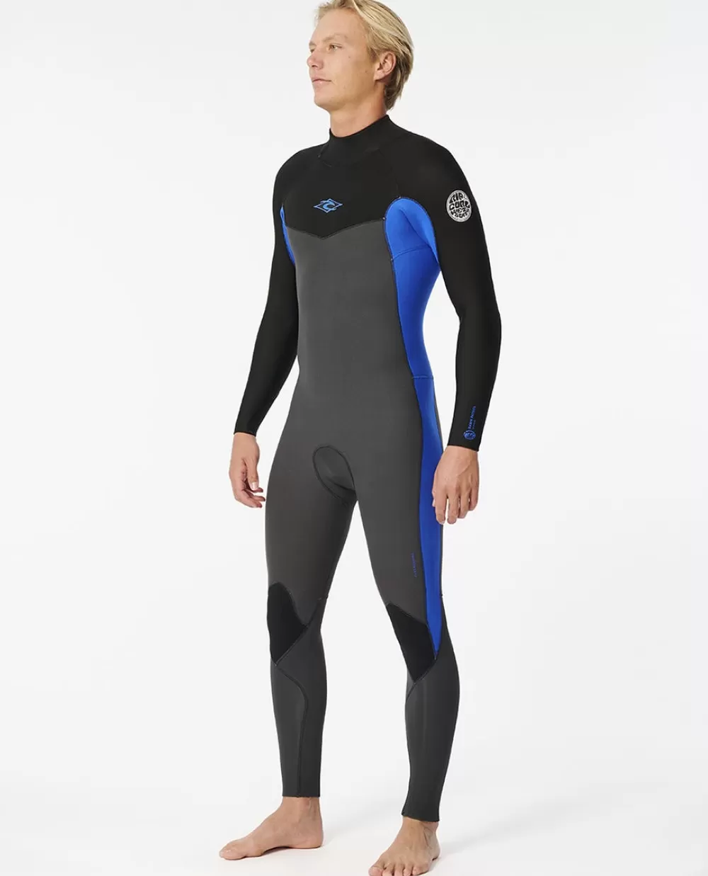 Rip Curl ROUPA DE MERGULHO | Fatos completos>Fato De Mergulho Dawn Patrol 4/3 Com Fecho De Correr Atrás