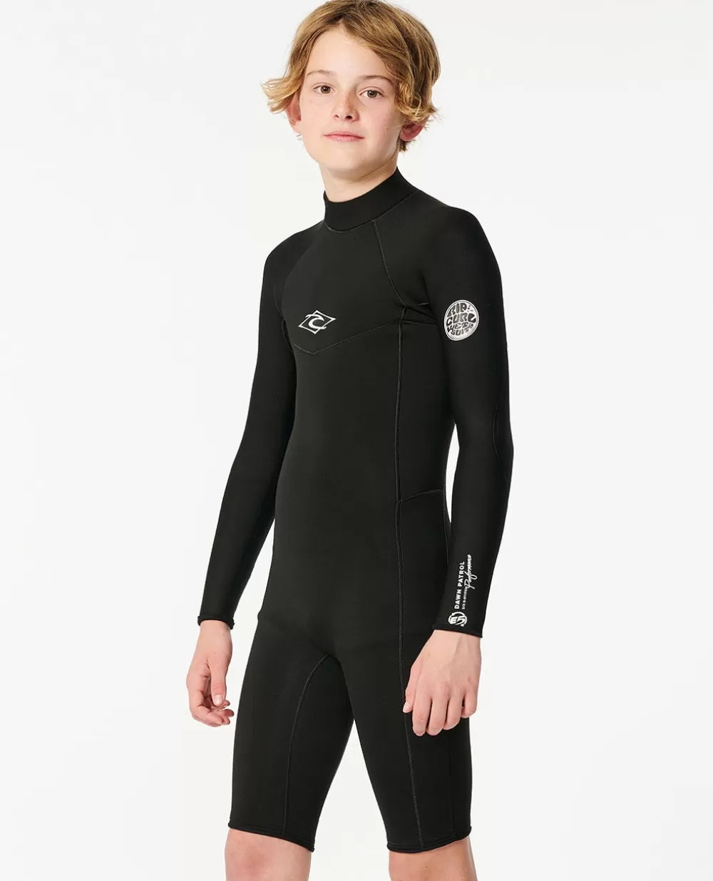 Rip Curl FATOS DEMERGULHOPARA RAPAZ | Fatos de primavera>Fato De Mergulho De Manga Comprida Com Fecho De Correr Nas Costas 2/2 Junior Dawn Patrol Navy