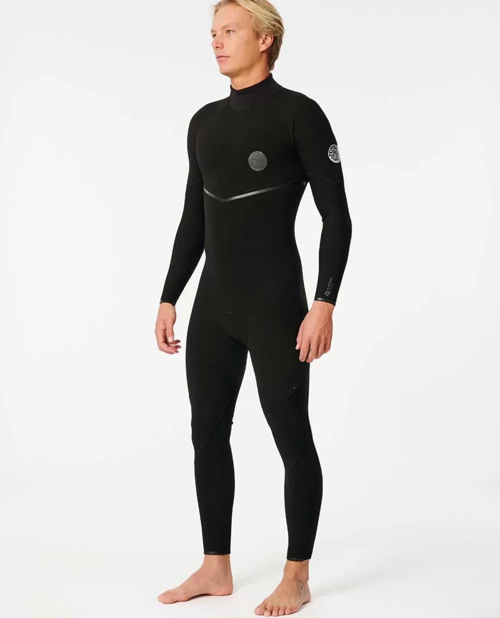 Rip Curl ROUPA DE MERGULHO | Fatos completos>Fato De Mergulho E Bomb 3/2 Com Fecho De Correr Atrás Black