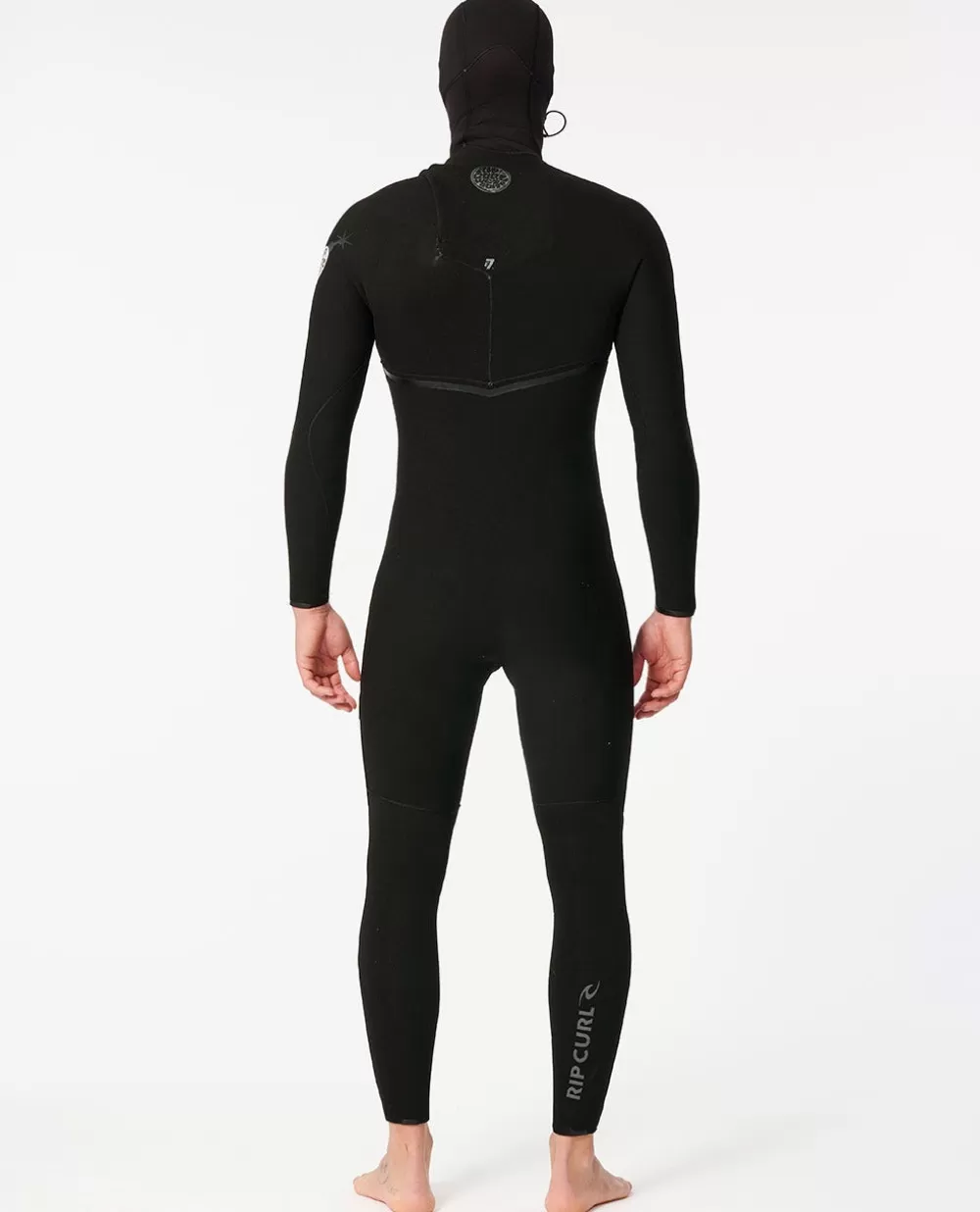 Rip Curl ROUPA DE MERGULHO | Fatos completos>Fato De Mergulho E Bomb 4/3 Com Capuz E Sem Fecho De Correr Black
