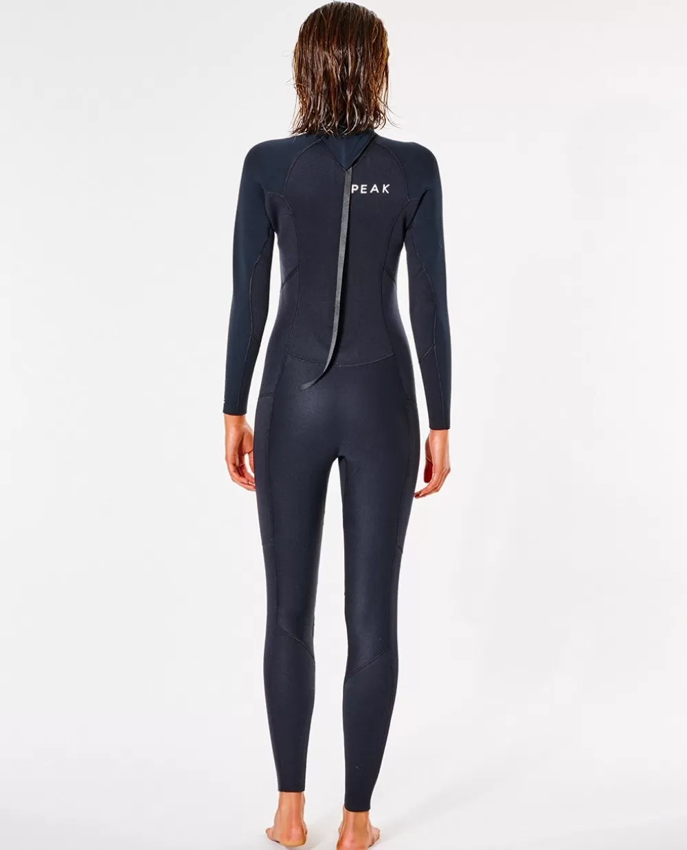 Rip Curl Fatos de mergulho Peak>Fato De Mergulho Mulher Peak Energy 3/2 Com Fecho Atrás Black