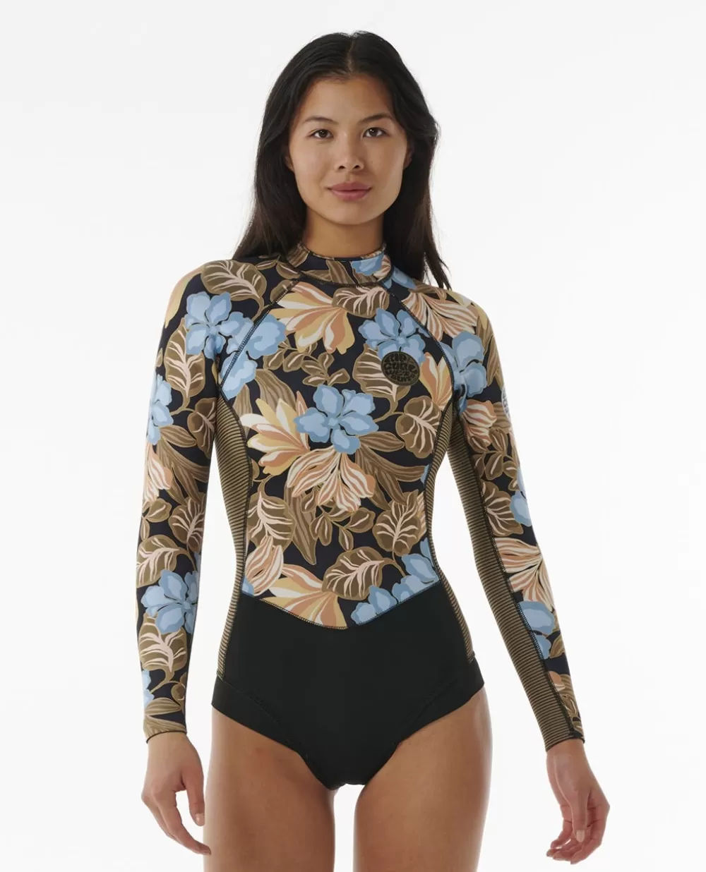 Rip Curl ROUPA DEMERGULHO | Fatos de primavera>Fato De Treino De Manga Comprida Com Fecho De Correr G-Bomb 2mm Black/Olive
