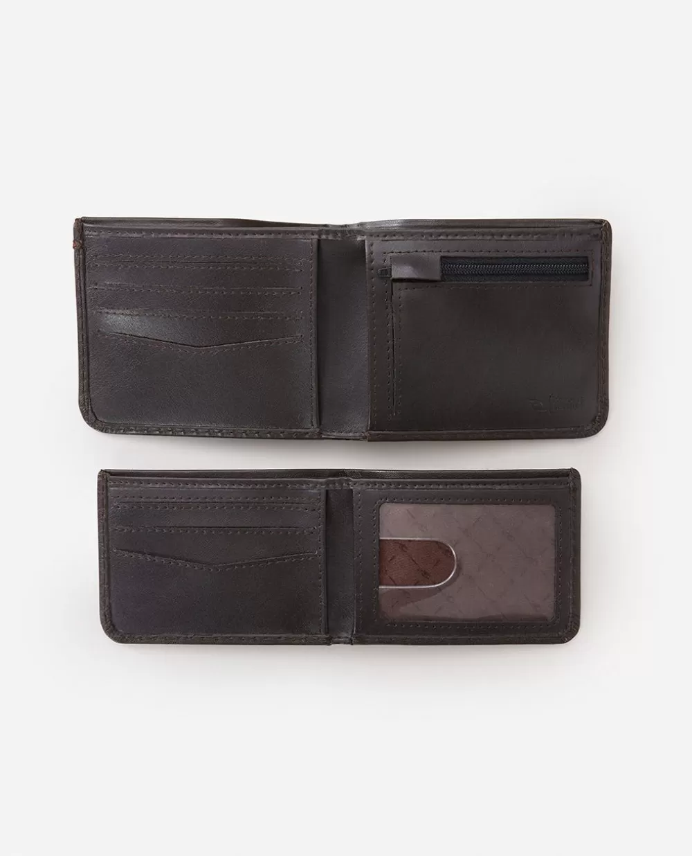 Rip Curl Equipamento | Carteiras>Marca Stripe RFID 2 Em 1 Black