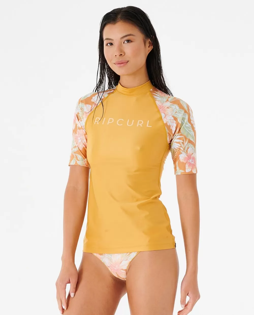 Rip Curl FATOS DEBANHO | ROUPA DEMERGULHO>Parte De Cima Always Summer UPF 50+ De Manga Curta