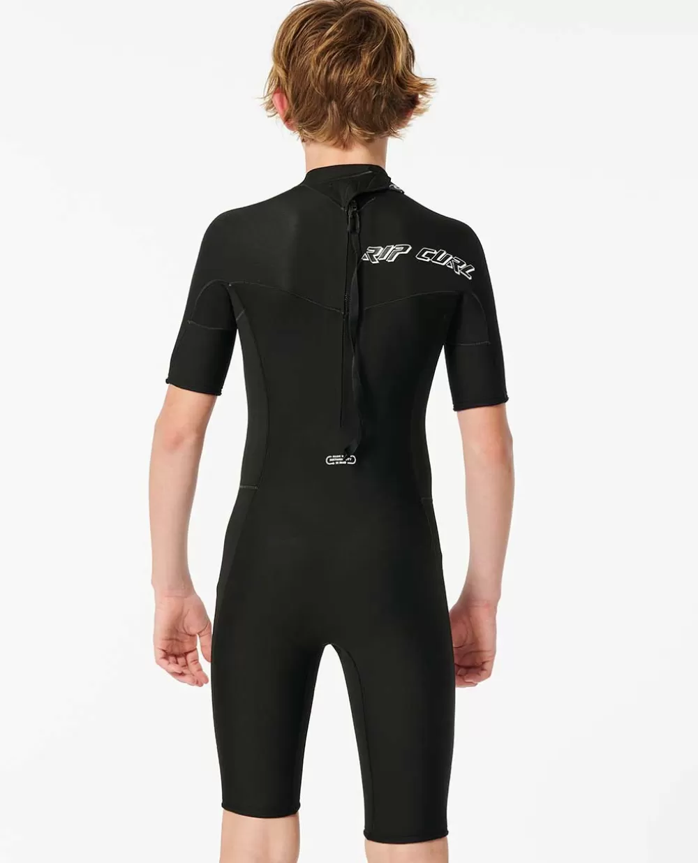 Rip Curl FATOS DEMERGULHOPARA RAPAZ | Fatos de primavera>Patrulha Da Madrugada Manga Curta 2/2 Com Fecho De Correr Atrás Para Rapaz Navy