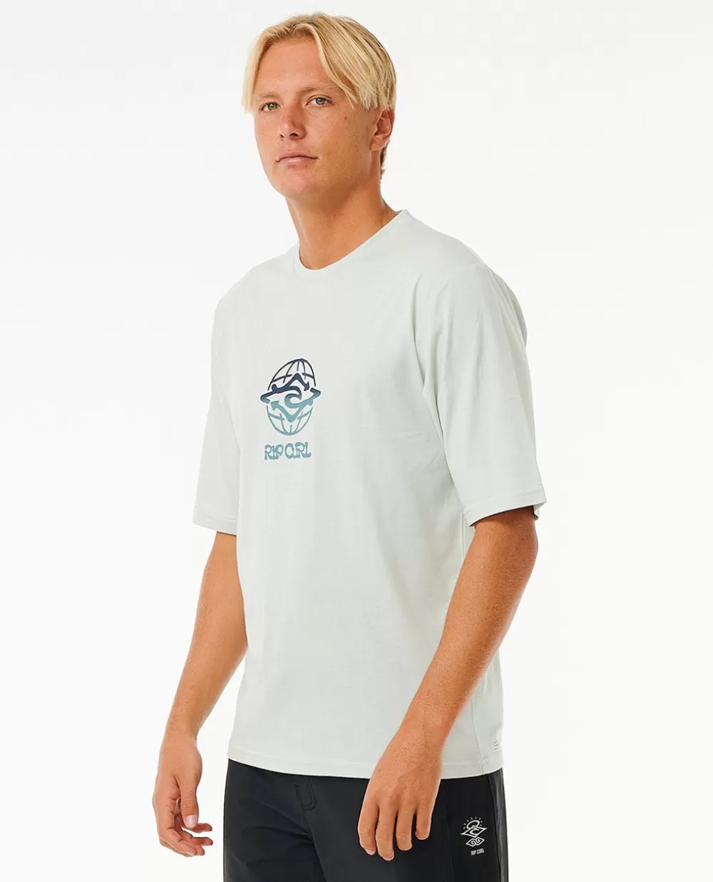 Rip Curl ROUPA DE MERGULHO | Camisolas em rash>Salt Water Culture Globe Colete De Manga Curta Com Proteção UPF