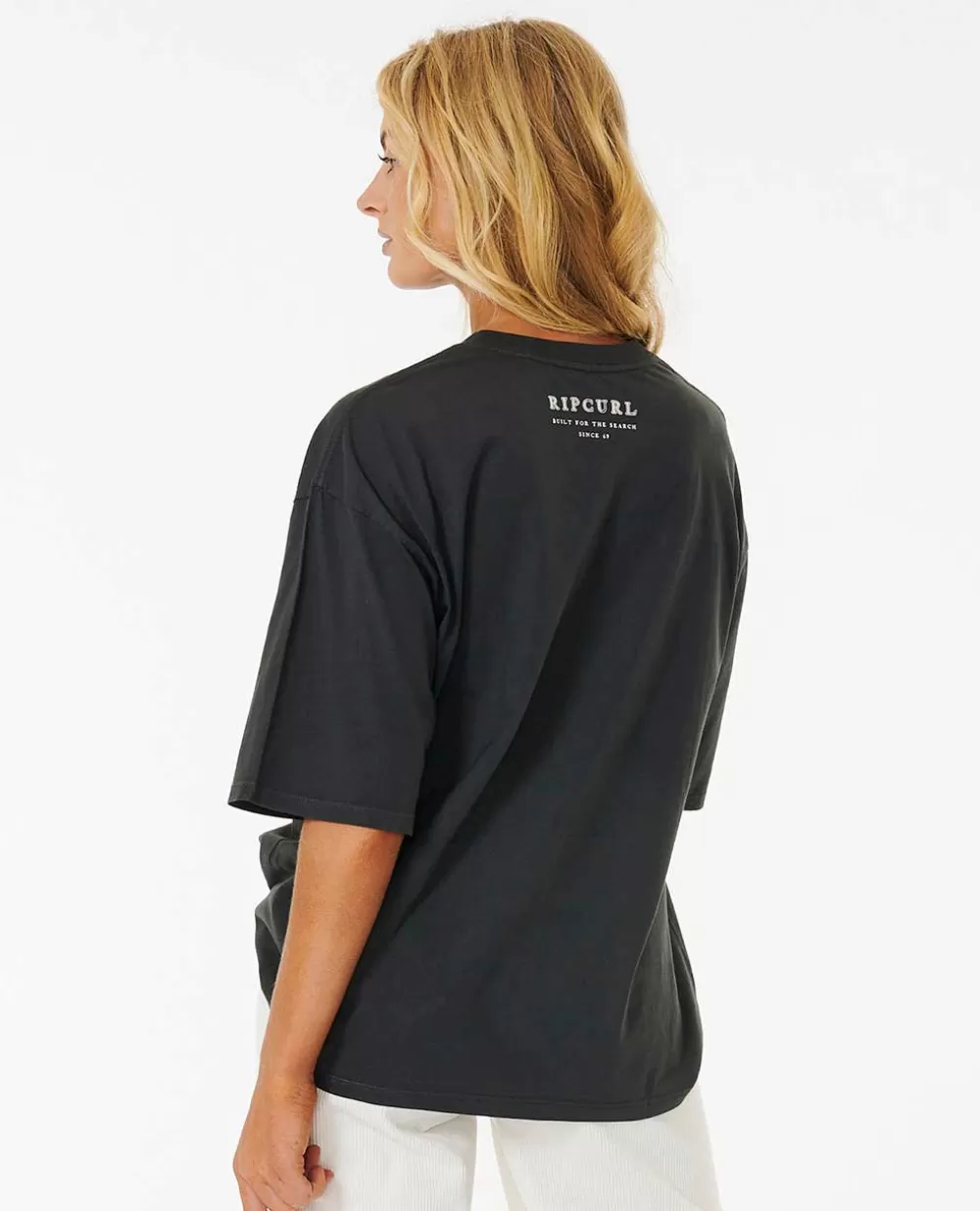 Rip Curl VESTUÁRIO | T-shirts e manga cava>T-shirt De Manga Curta Midnight Heritage Washed Black