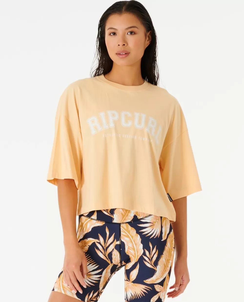 Rip Curl T-shirts e manga cava | Vestuário ativo>T-shirt Seacell Crop Heritage